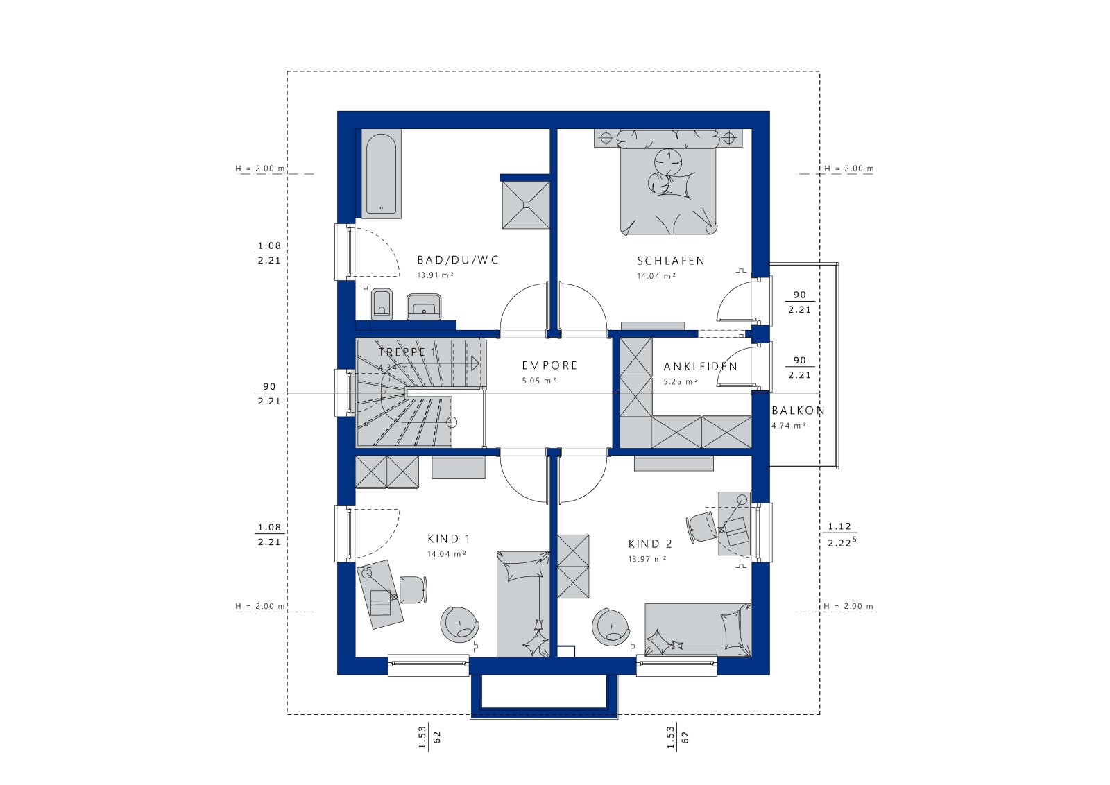 Einmalige Gelegenheit - Einfamilienhaus mit toller, unverbaubarer Aussicht 
